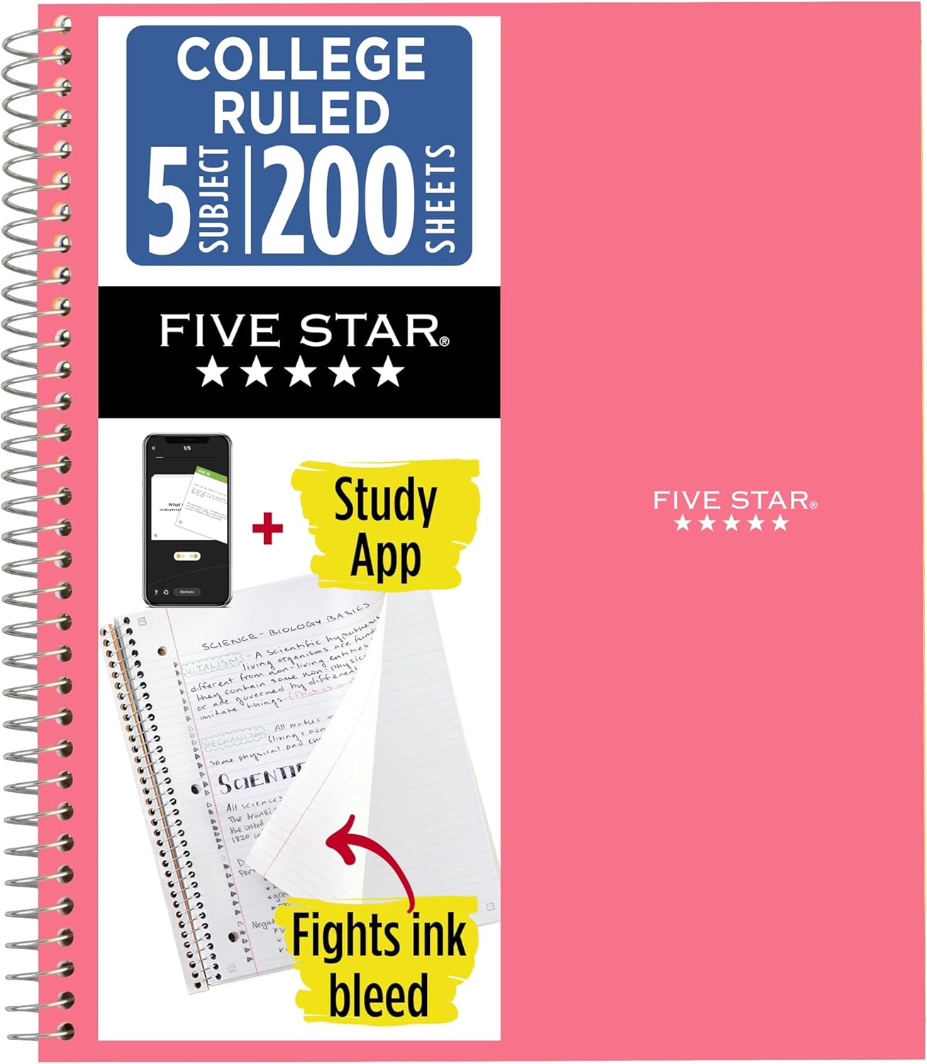 Five Star Spiral Notebook - Image 11