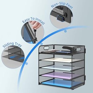 Supeasy 5 Trays Paper Organizer
